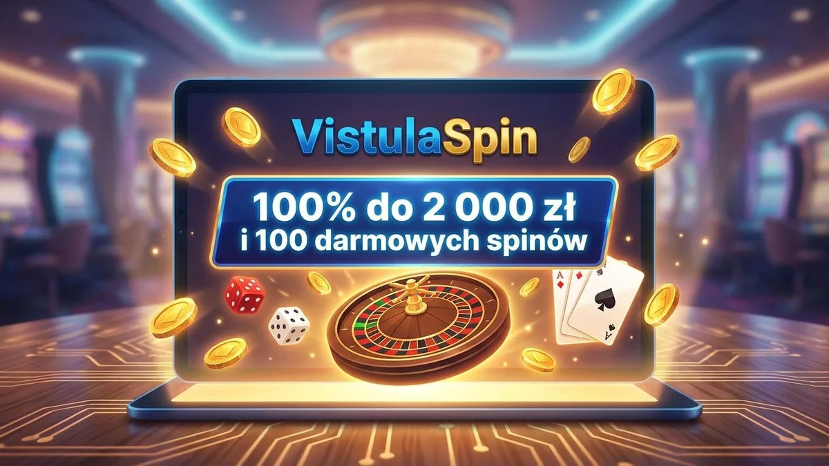 VistulaSpin bonus powitalny